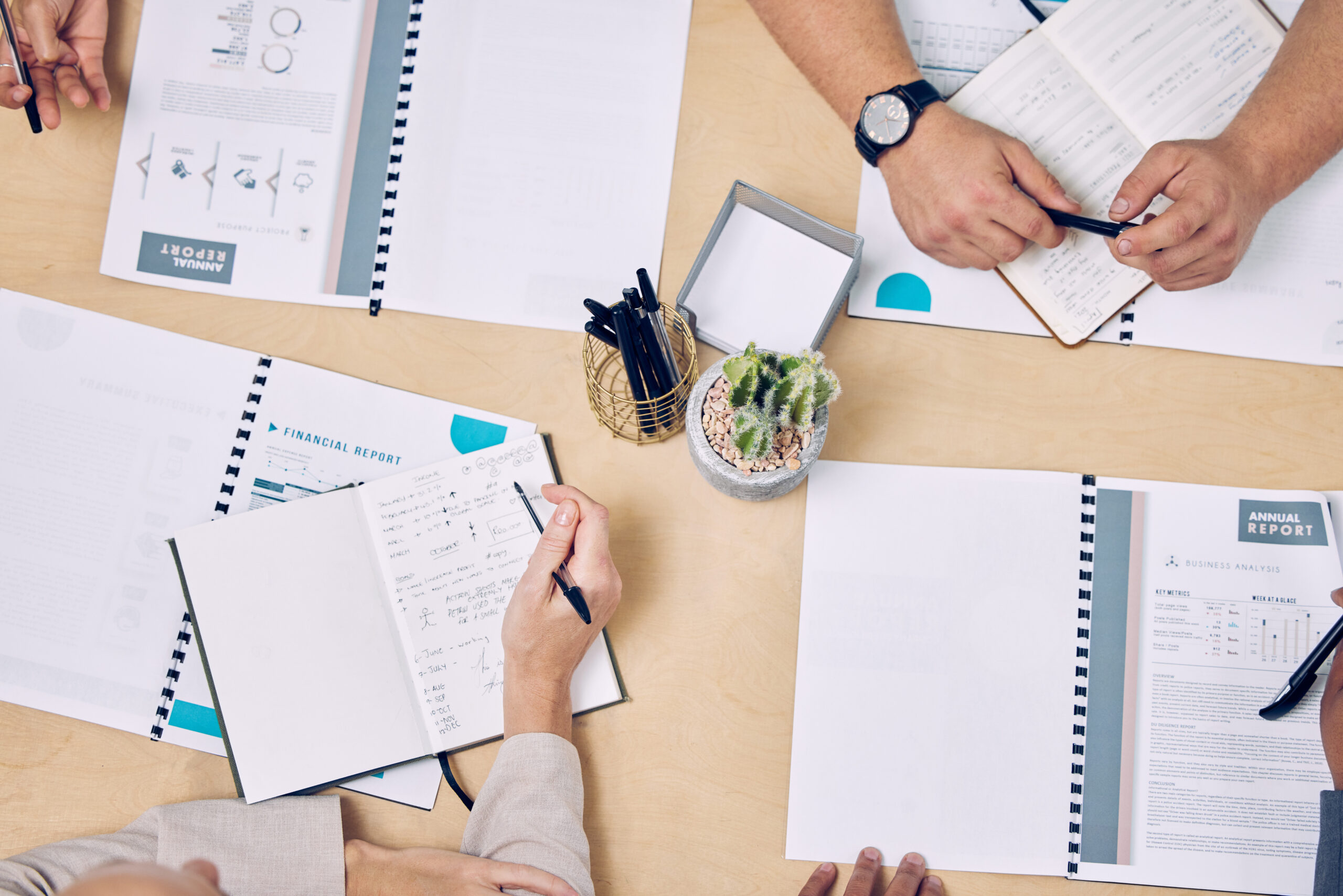 Information is key in achieving success.