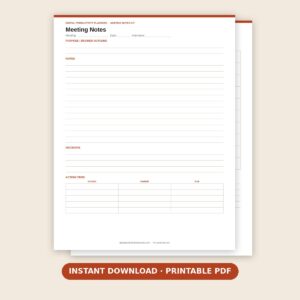 Meeting Notes Kit