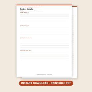 Project Logbook