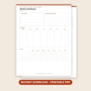 Weekly Dashboard